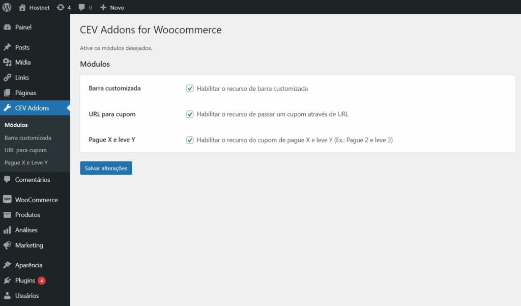Plugin: CEV Addons for WooCommerce 1