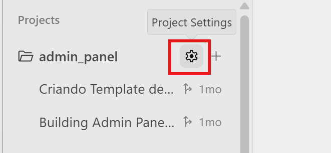 Antigravity Project Settings Antigravity Project Settings