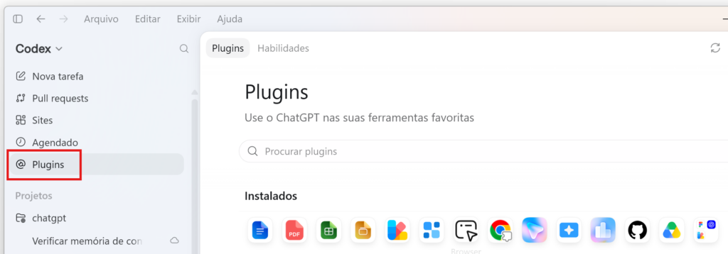 CodexPlugins Codex na prática: AGENTS.md, Skills, Subagents, Hooks, MCP e outros recursos 2