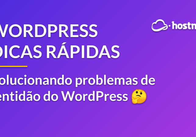 WordPress - Solucionado problemas com lentidão